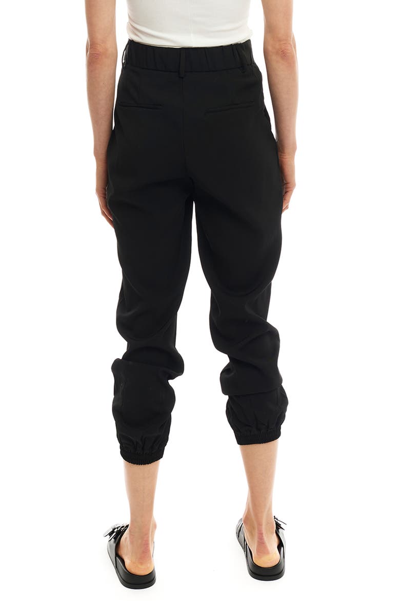 Paloma Pleated Pants, Alternate, color, BLACK