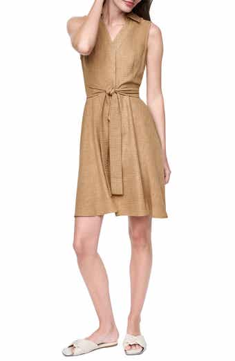 Melange Fit and Flare Dress