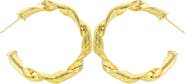 Panacea Twist Hoop Earrings
