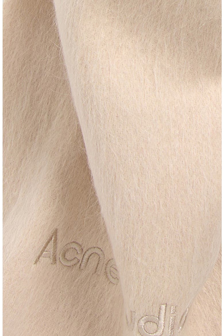 Vinnie Alpaca & Wool Scarf, Alternate, color, OATMEAL MELANGE