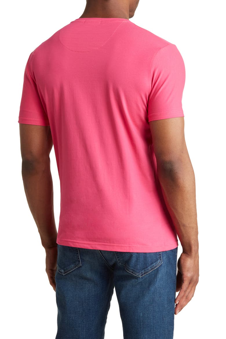 Solid Crewneck T-Shirt, Alternate, color, FUCHSIA