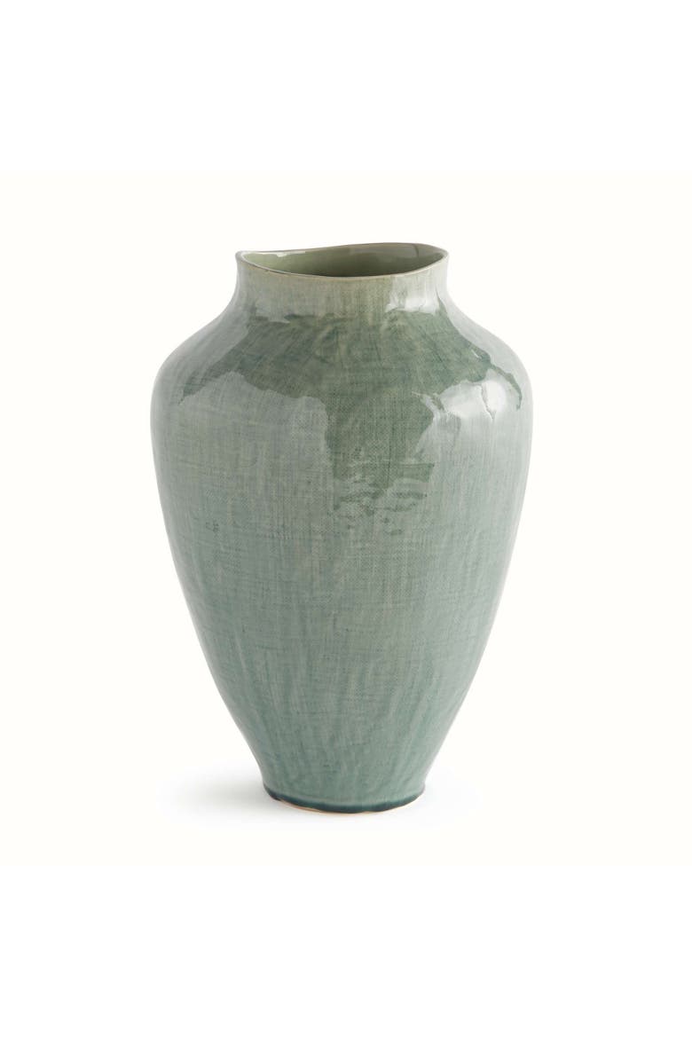 Barclay Butera Ojai Vase Large, Main, color, Blue