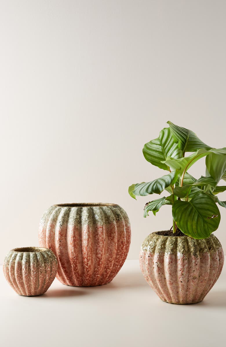 Anthropologie Home Anthropologie Ariel Planter Pot, Main, color, 
