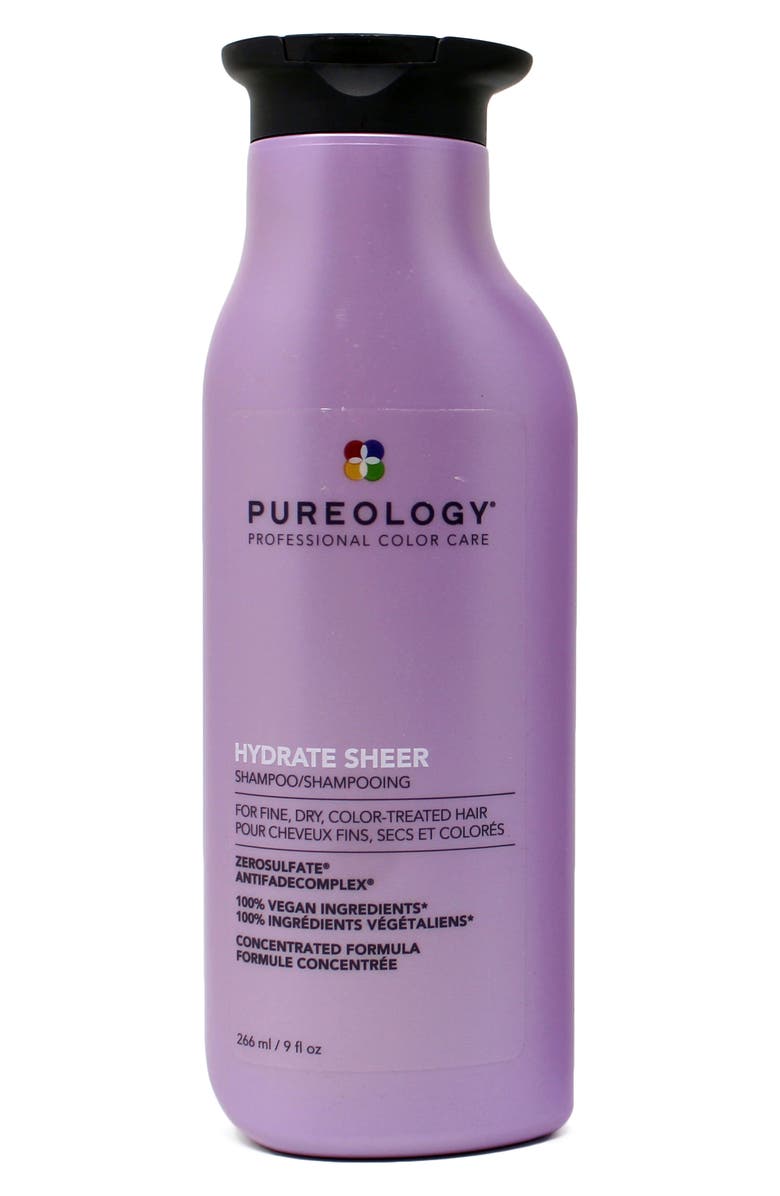 PUREOLOGY Hydrate Sheer Shampoo, Main, color, 