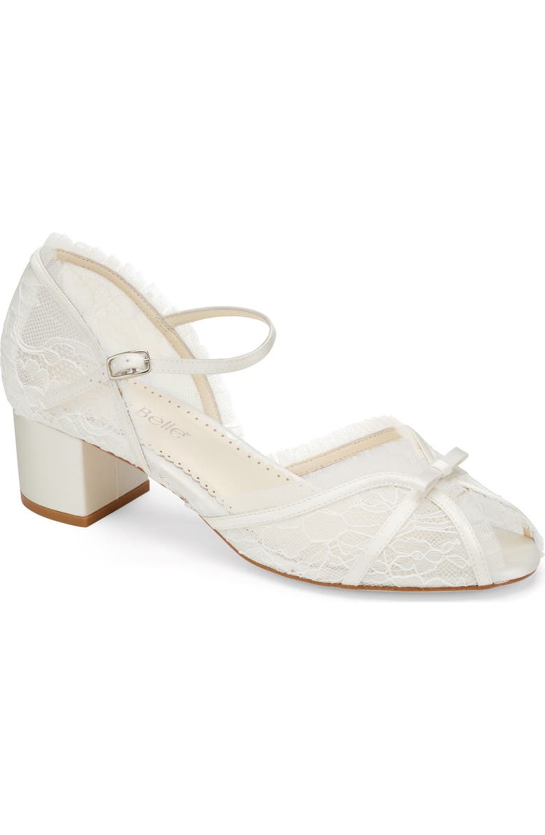 Bella Belle Octavia Lace Mary Jane Sandal, Main, color,