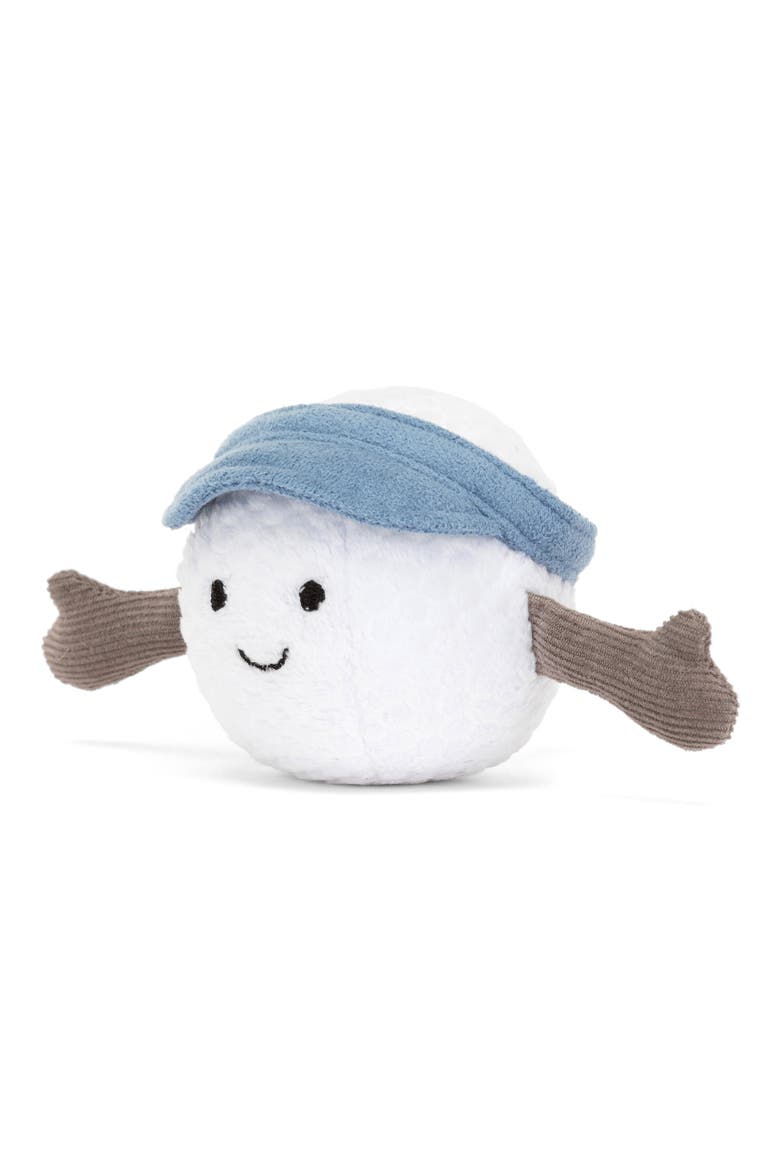Amuseables Golf Ball Plushie, Alternate, color, WHITE