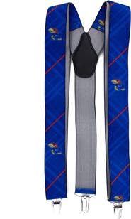 EAGLES WINGS Men's Blue Kansas Jayhawks Suspenders