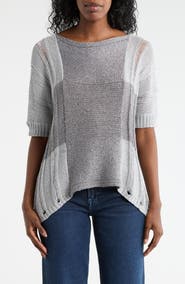Forgotten Grace Open Knit Top