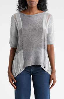 Forgotten Grace Open Knit Top