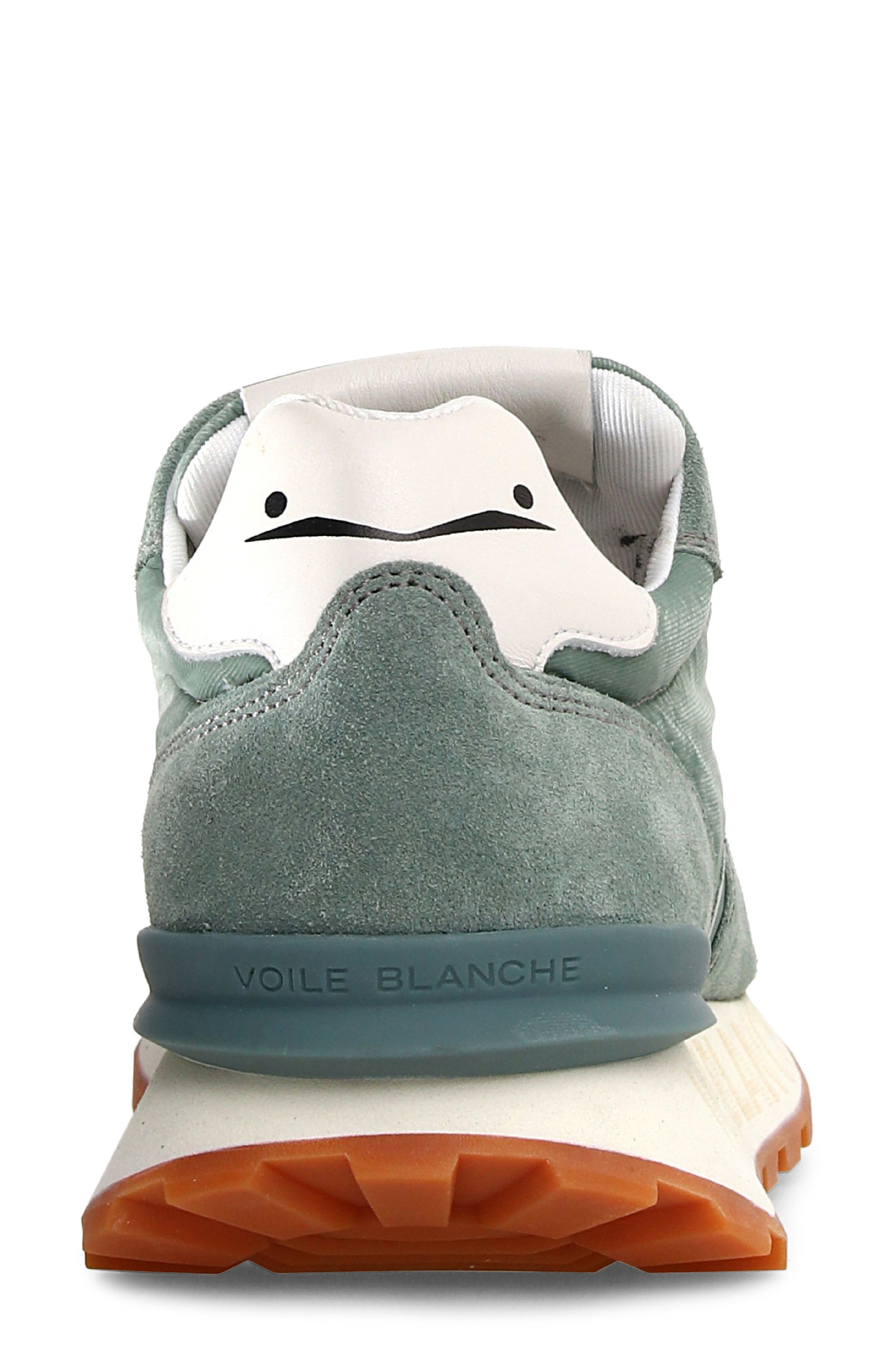 Voile Blanche Paris Race Sneaker, Alternate, color, Sage Off White