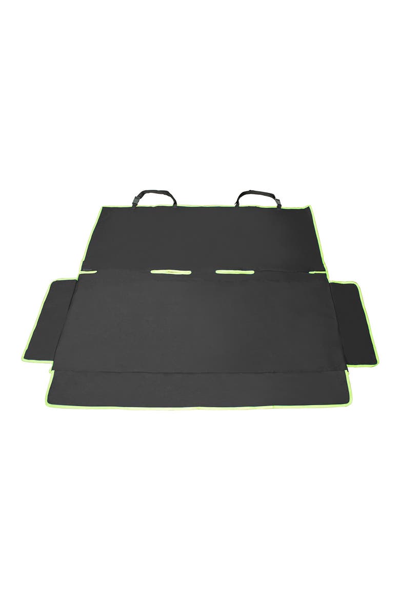 Pet Life ® Open Road Full Back Seat Safety Child Pet Cat Dog Car Seat Carseat Cover Protector, Main, color, BLACK