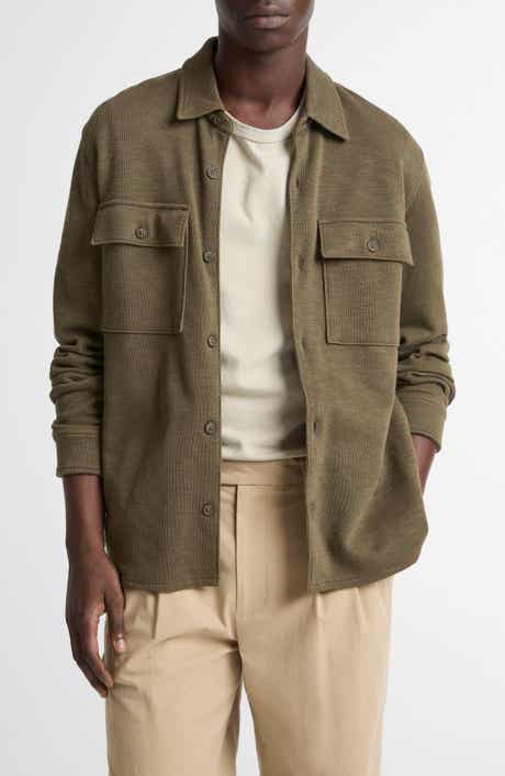 Double Slub Shirt Jacket