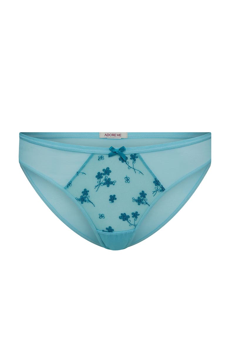 Adore Me Clementin Brazilian Panties, Alternate, color, Medium Blue