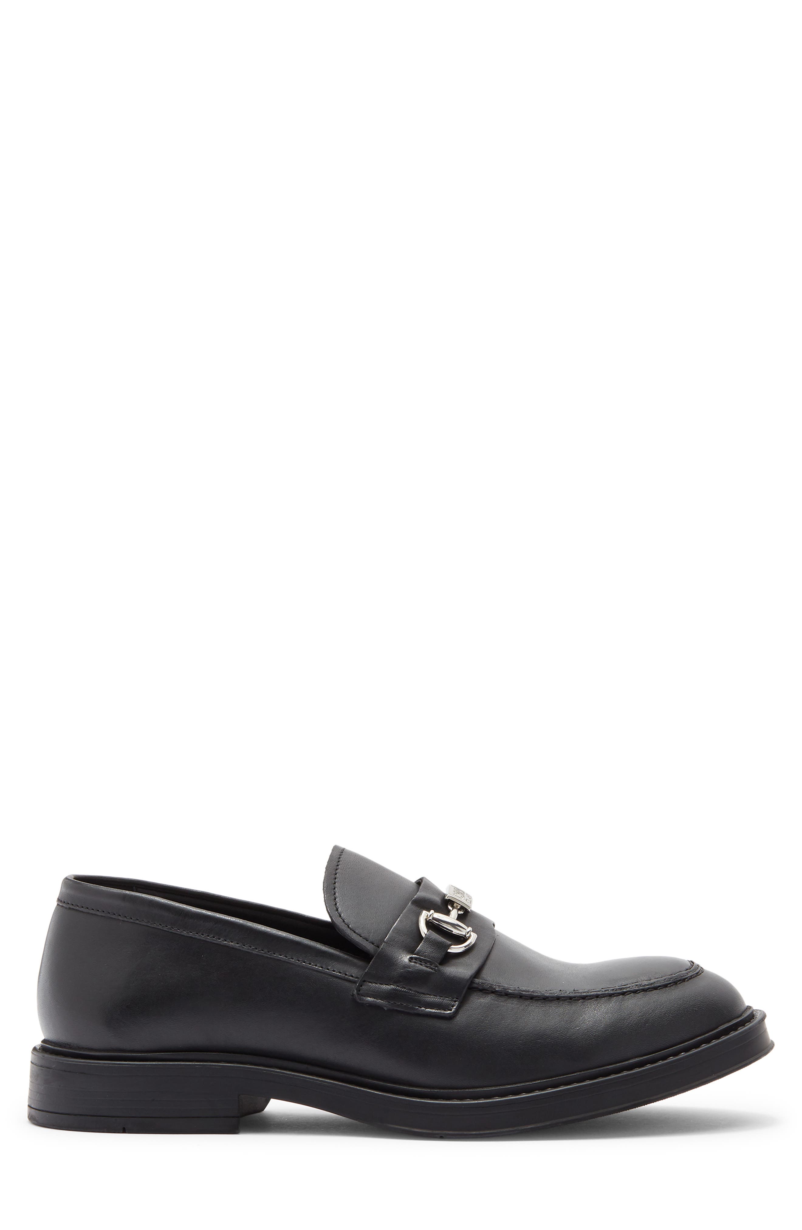 Roberto Cavalli Crip Bit Loafer, Alternate, color, Black