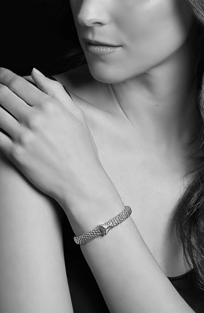 LAGOS Diamond Pyramid Bracelet, Alternate, color, 