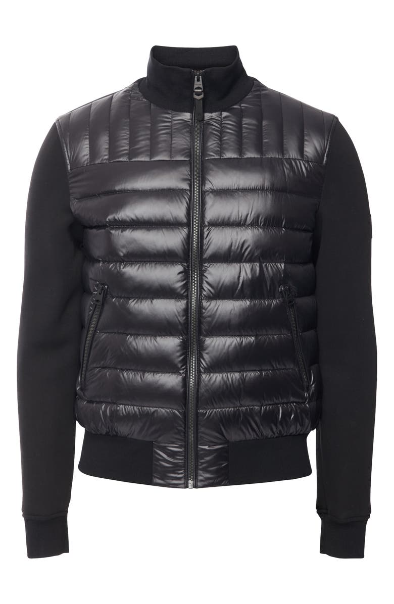Mackage Collin Mixed Media Down Jacket, Alternate, color, 