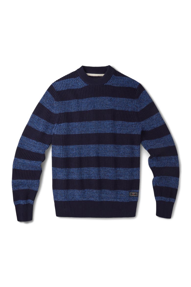 Martin Long Sleeve Crew Neck Jumper, Alternate, color, Navy Stripe
