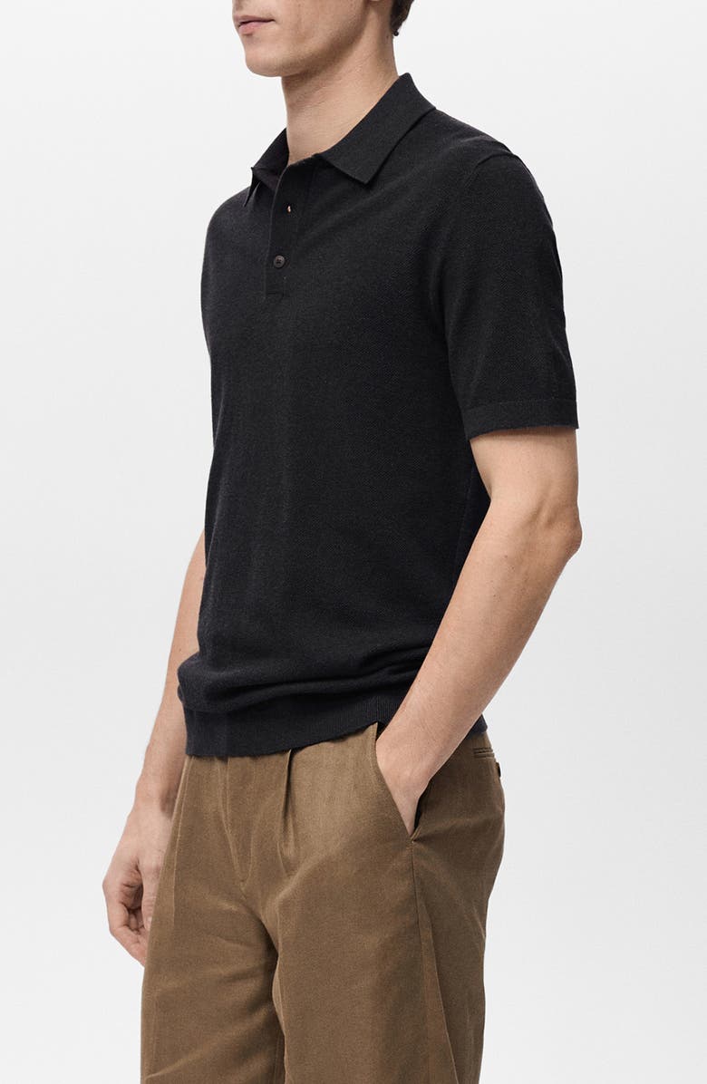 MANGO Slim Fit Polo, Alternate, color, 