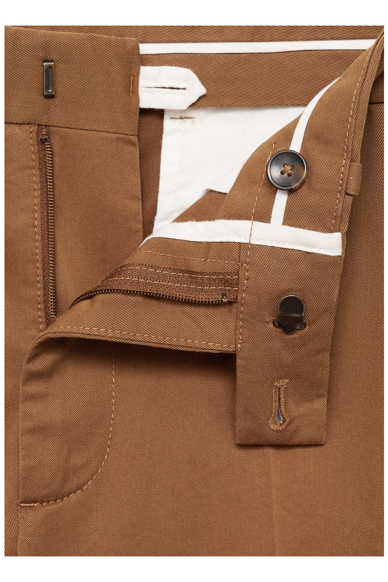 Regular Fit Straight Leg Pants, Alternate, color, CARAMEL