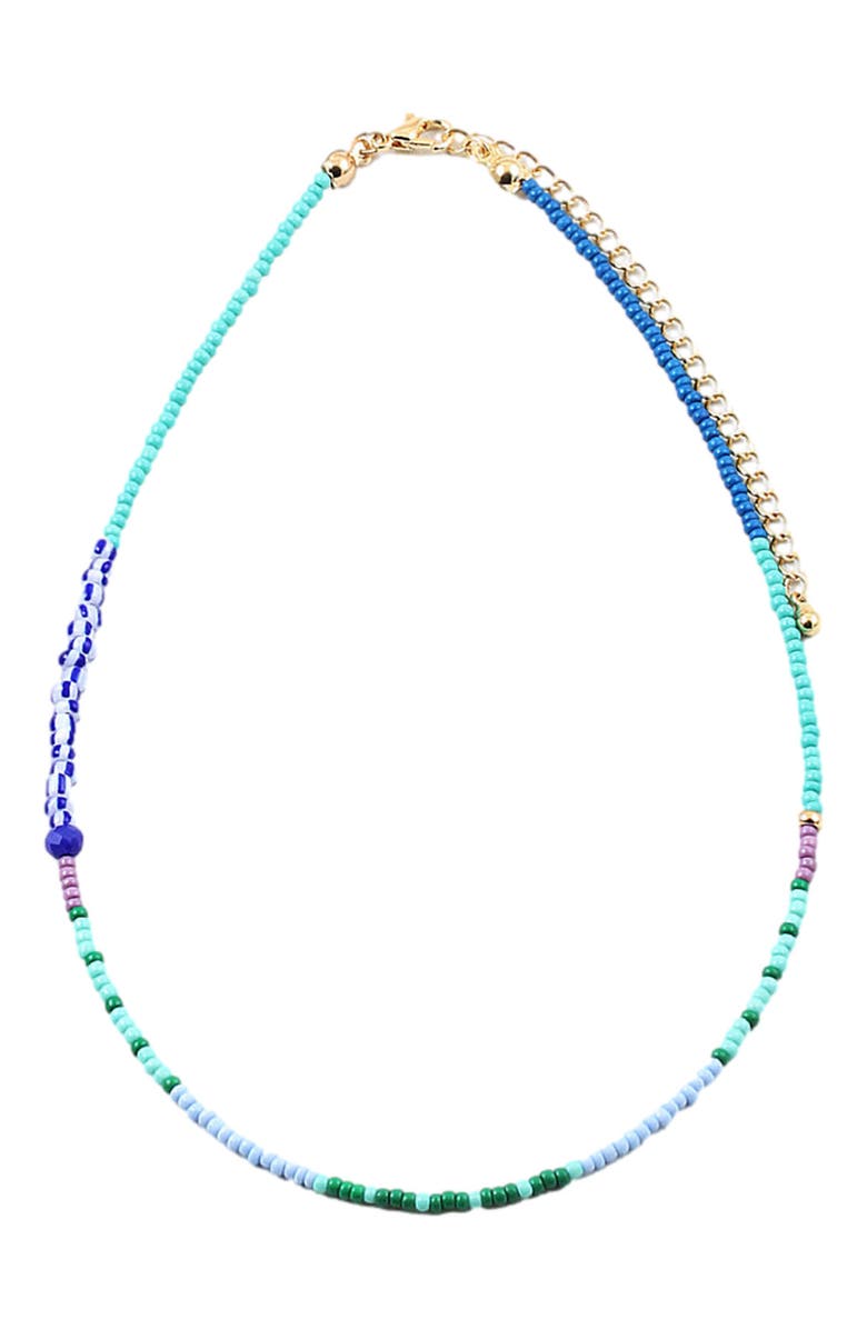 Erin McDermott Jewelry Riptide Tiny Beaded Necklace, Alternate, color,
