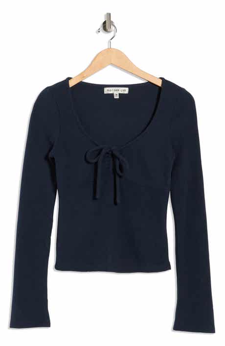 Madden Girl Front Tie Top