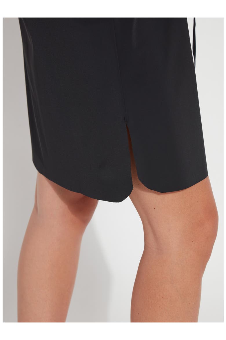 'Lyssentials Schiffer Shirtdress, Alternate, color, BLACK