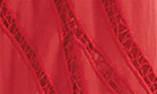 Vix Paula Hermanny Raspberry Babi Cover-up Pants In Red