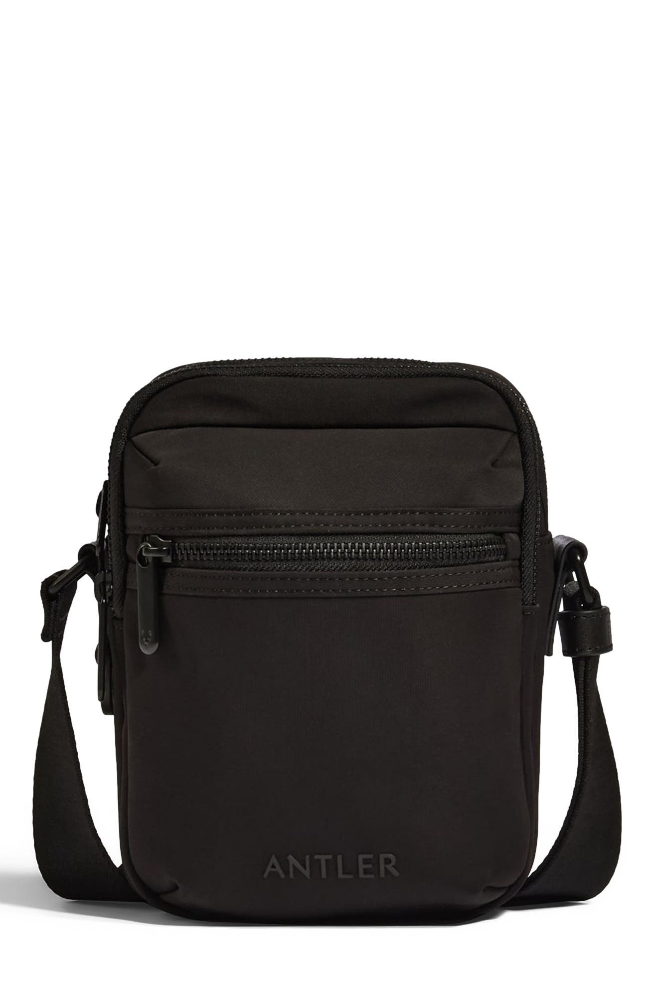 Icon Crossbody Bag, Main, color, Black
