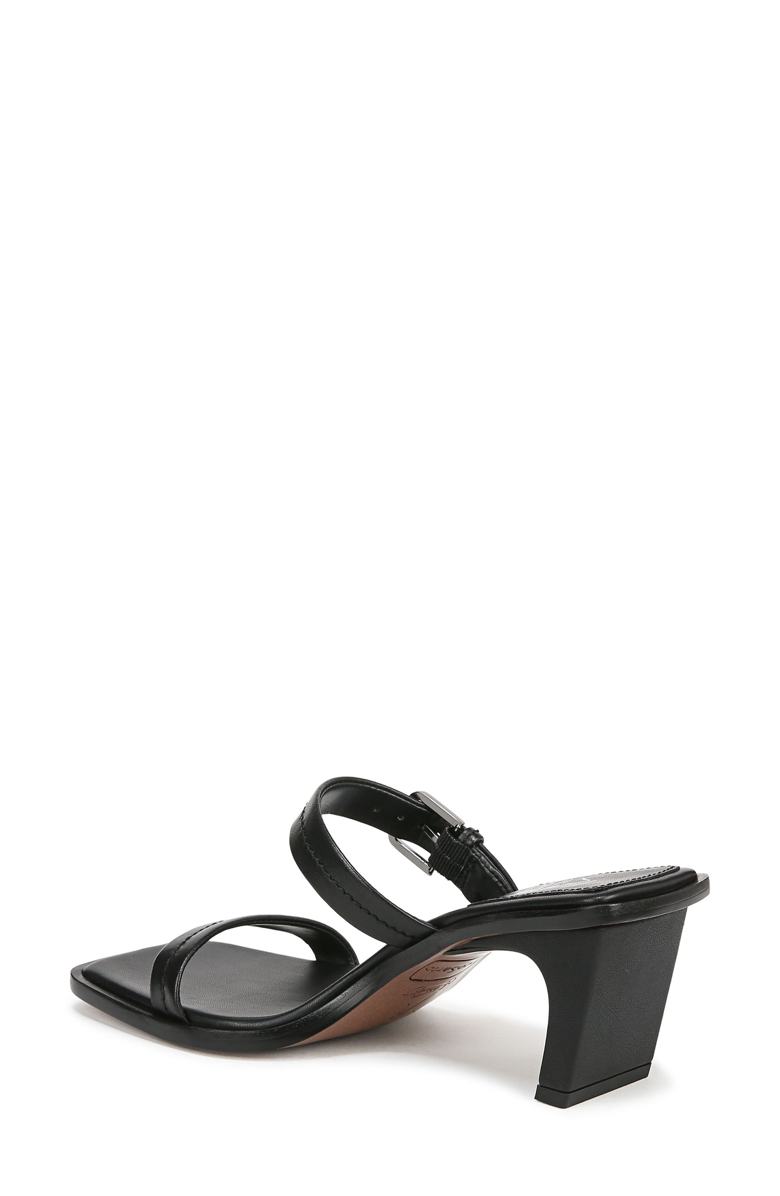 Franco Sarto Frenza Two Strap Sandal, Alternate, color, Black