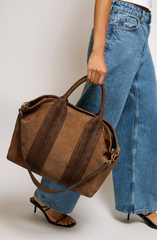 Aimee Kestenberg All For Love Convertible Top Zip Tote In Brown