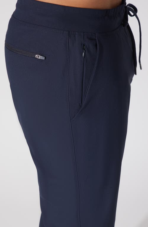 90 Degree By Reflex Tricot Power Stride Pants In Blue
