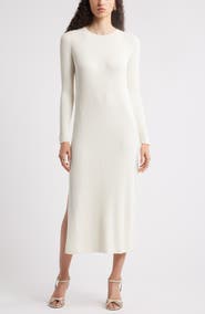 Nordstrom Long Sleeve Midi Sweater Dress