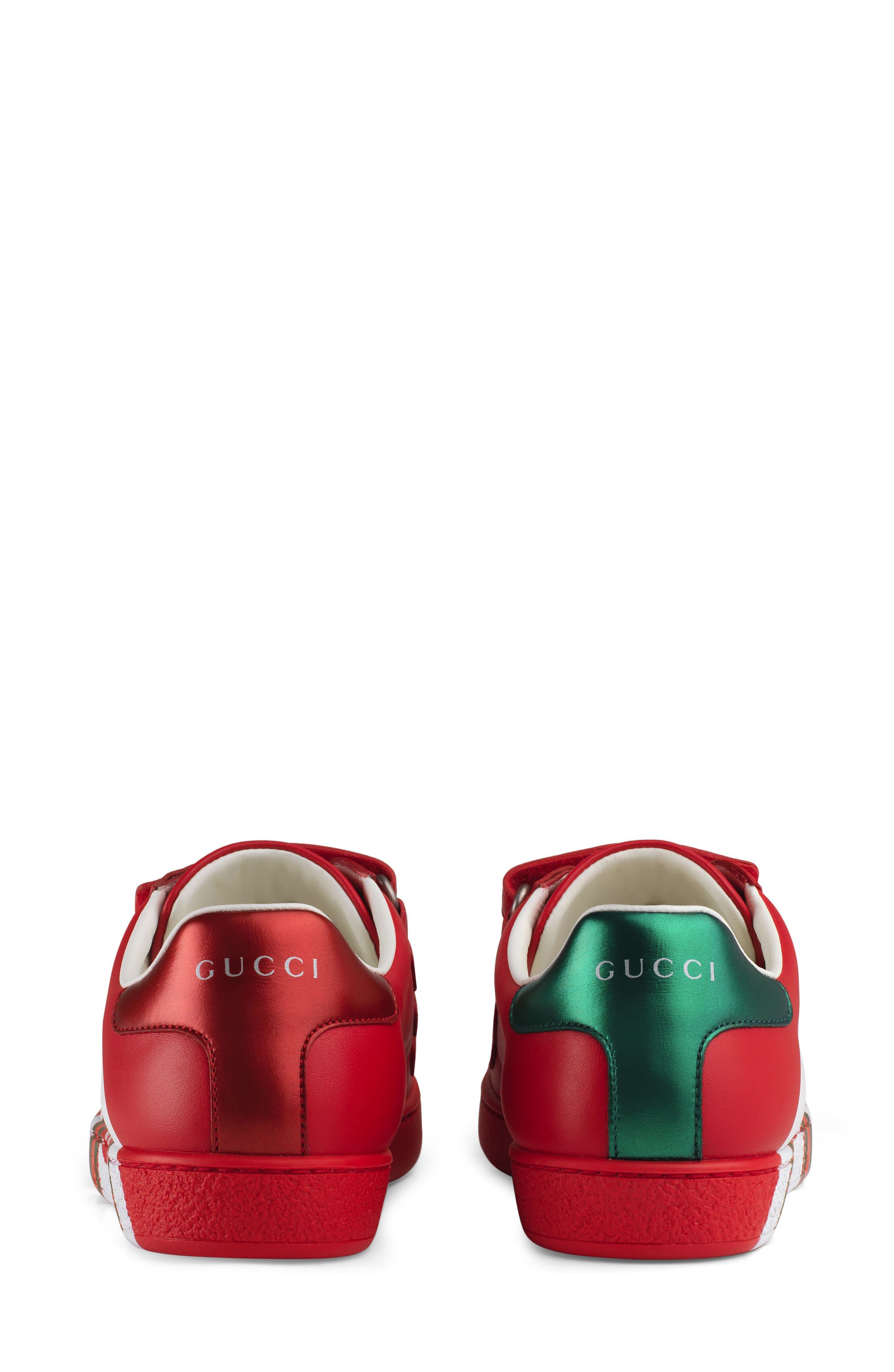 New Ace Sneaker, Alternate, color, RED