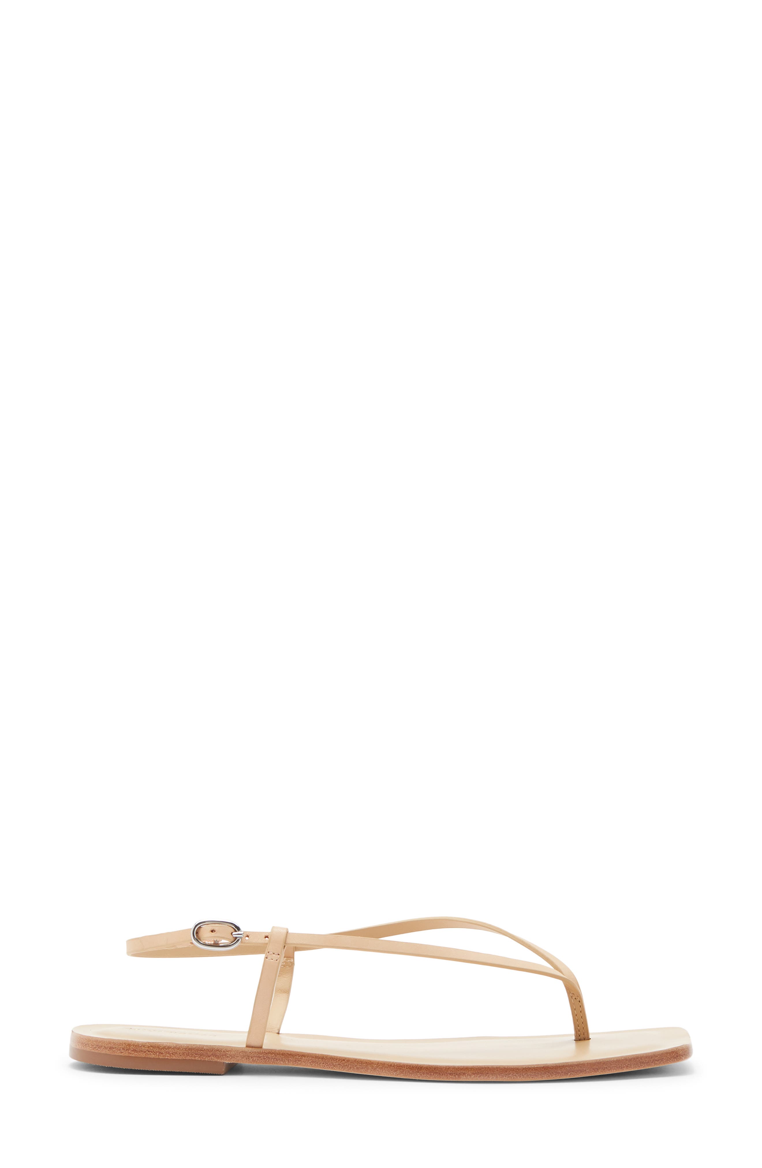 Reformation Vincenza Sandal, Alternate, color, Porcini Leather
