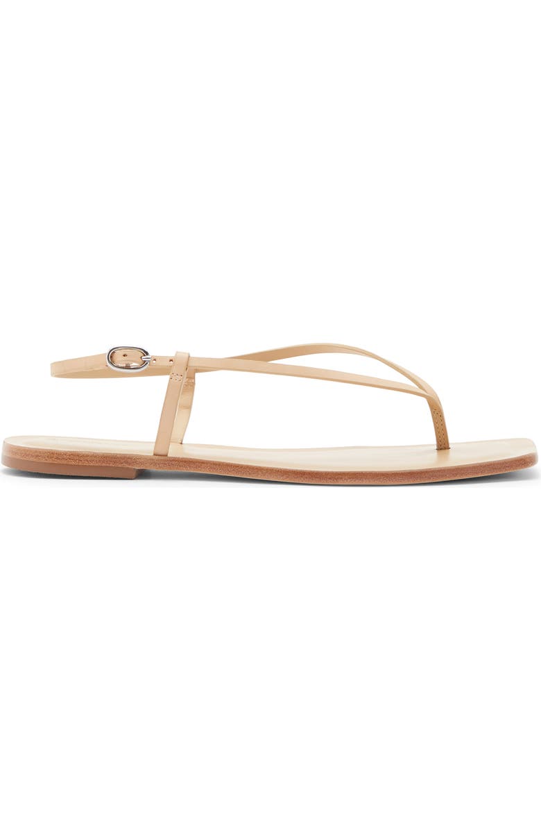 Reformation Vincenza Sandal, Alternate, color, Porcini Leather
