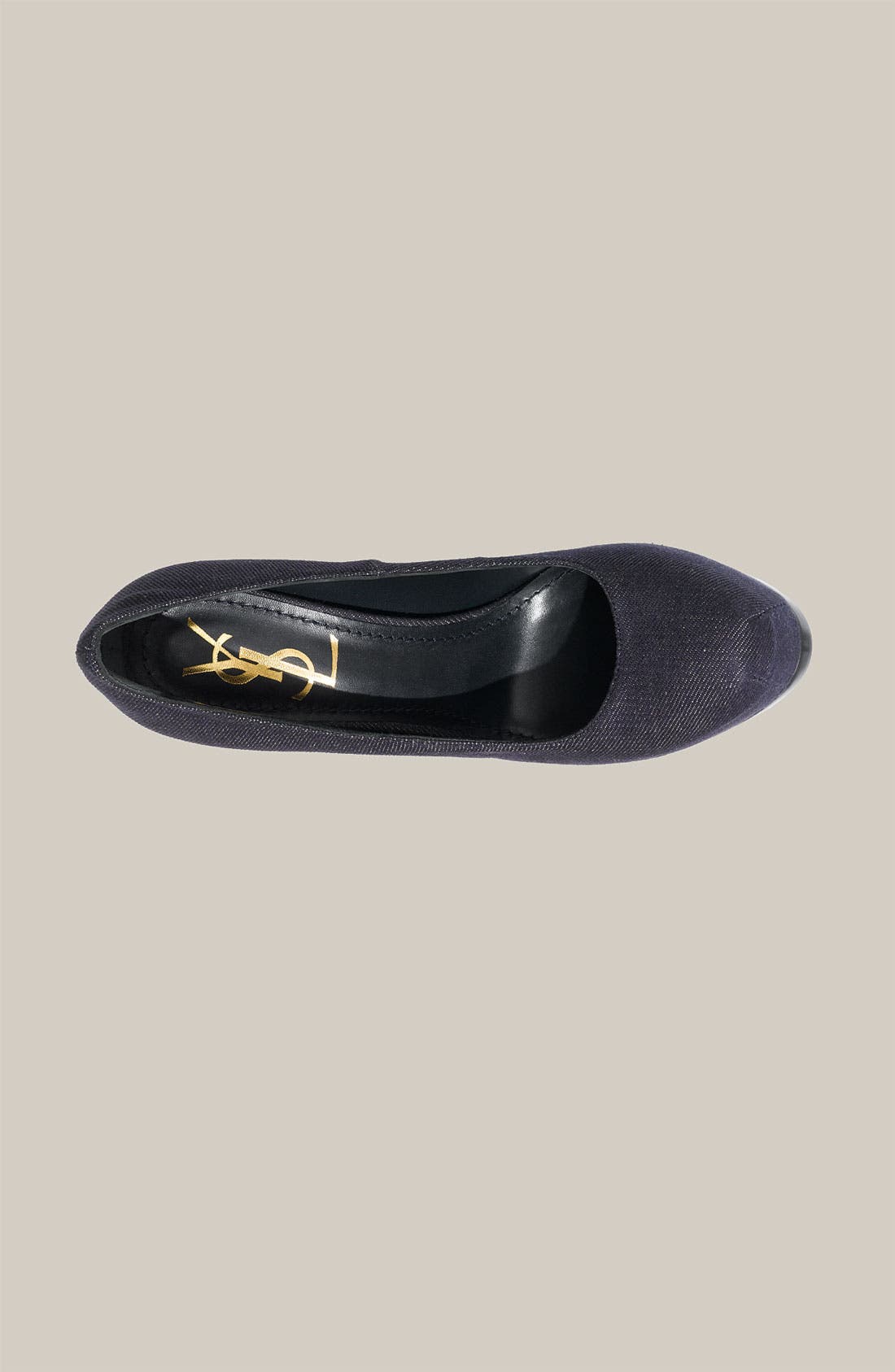'Tribtoo' Denim Platform Pump, Alternate, color, BLUE DENIM