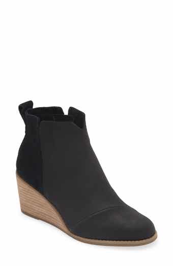 TOMS Clare Wedge Bootie
