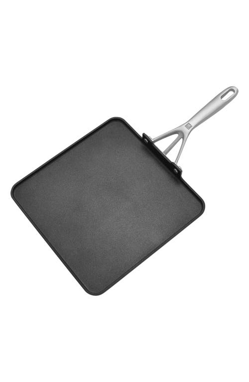 Zwilling Motion Hard Anodized Nonstick Grill Pan In Black