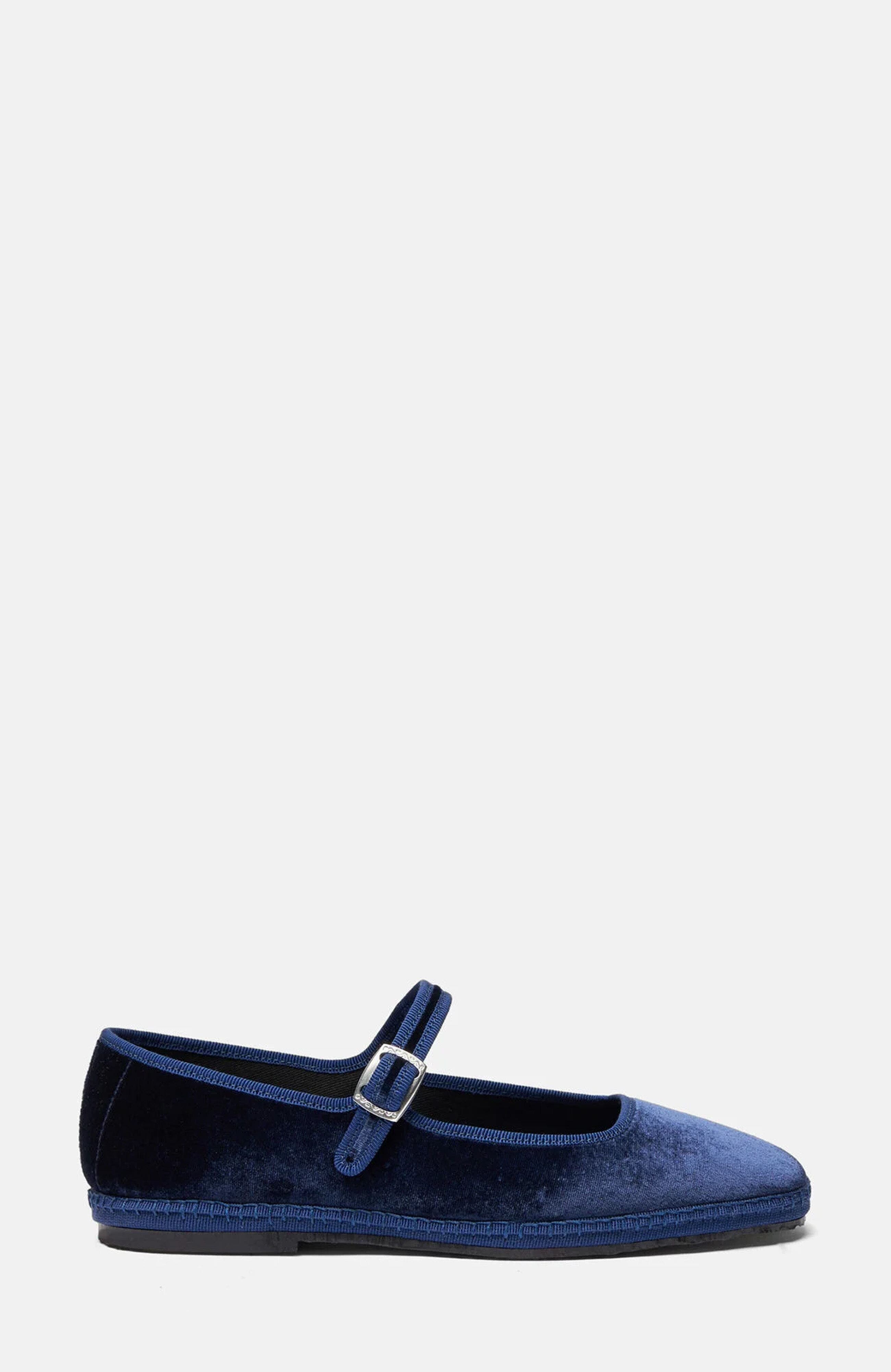 Petra Slippers, Alternate, color, Blue - Velvet
