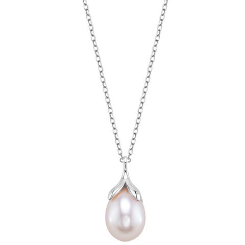 10-11mm Freshwater Pearl Olive Drop Pendant