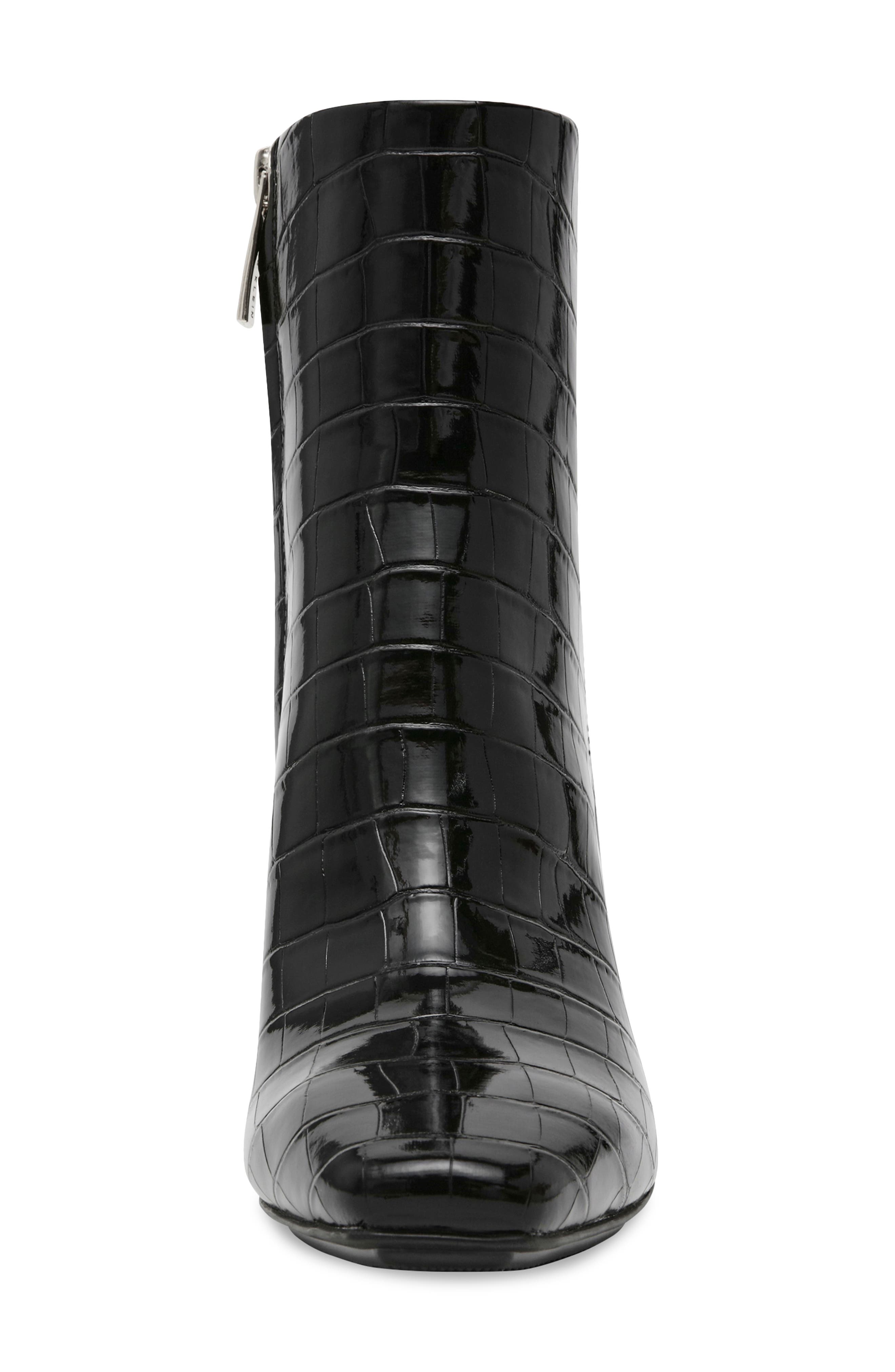Pablo Bootie, Alternate, color, BLACK CROCO PATENT