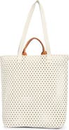 Clare V. Micheline Perforated Leather Tote