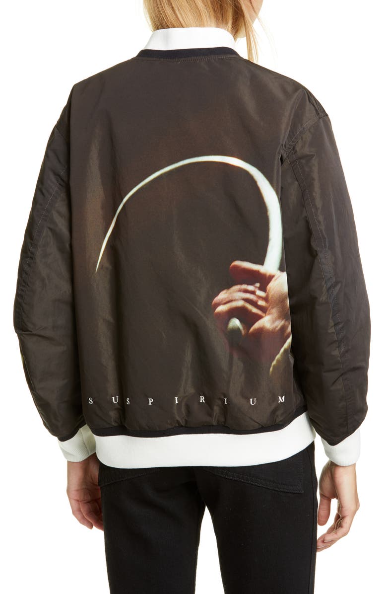 Undercover Suspiria Reversible Bomber Jacket, Alternate, color, 