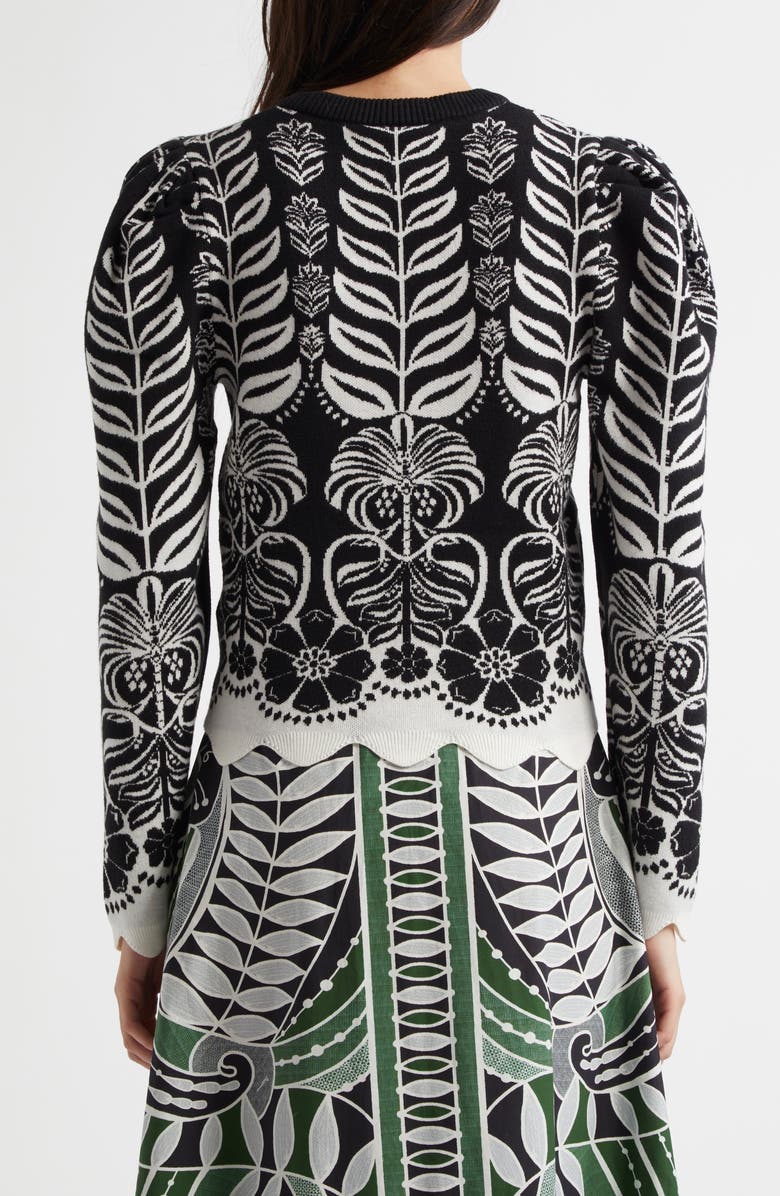 FARM Rio Anika Tropical Splendor Sweater, Alternate, color, 