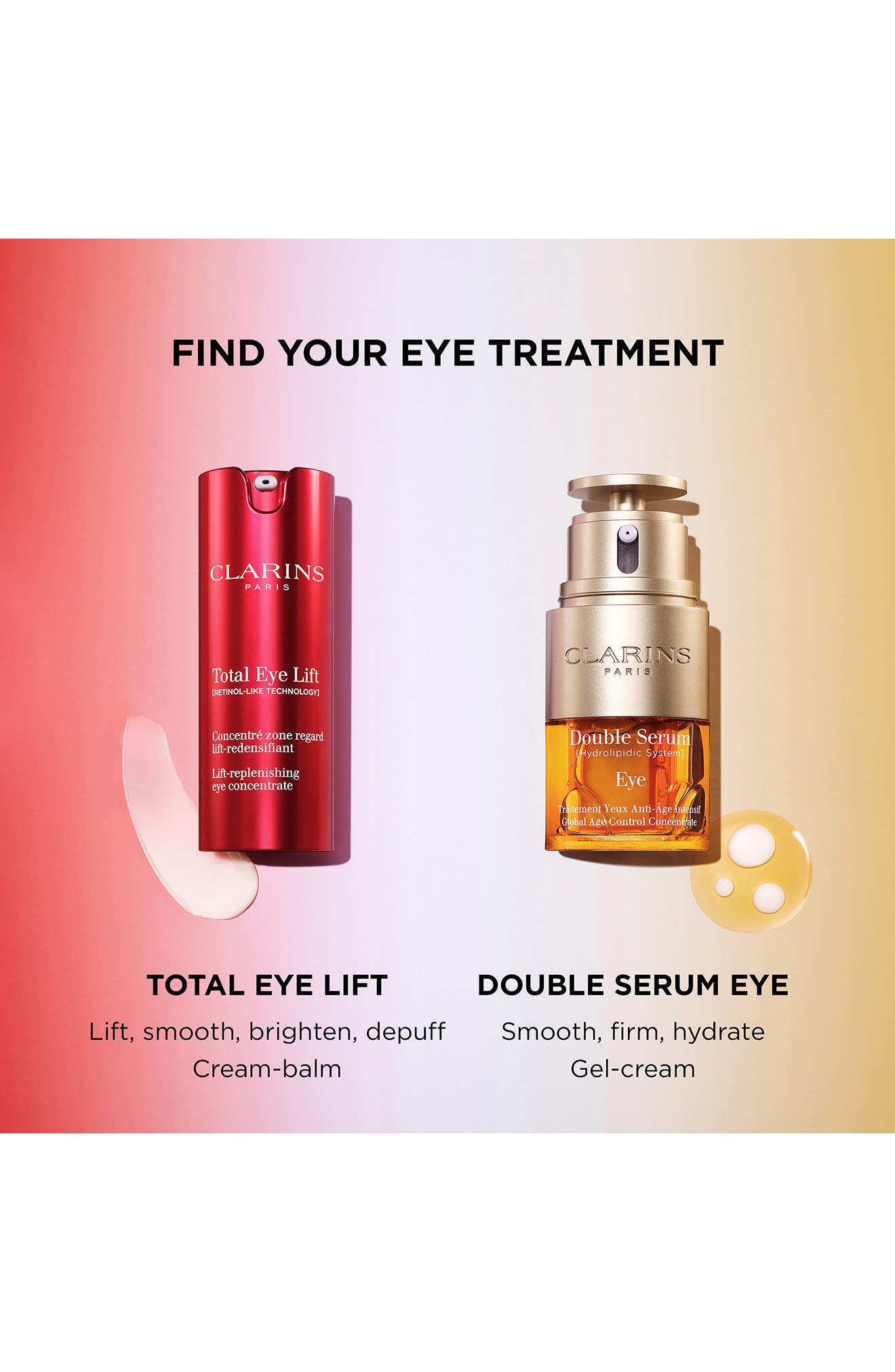 Clarins DOUBLE SERUM® Eye Firming & Hydrating Anti-Aging
