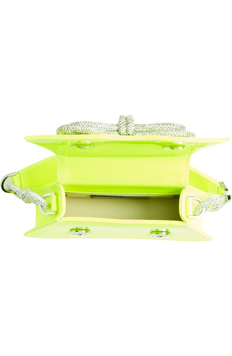 Mach & Mach Mini Samantha Double Bow Leather Top Handle Bag, Alternate, color,