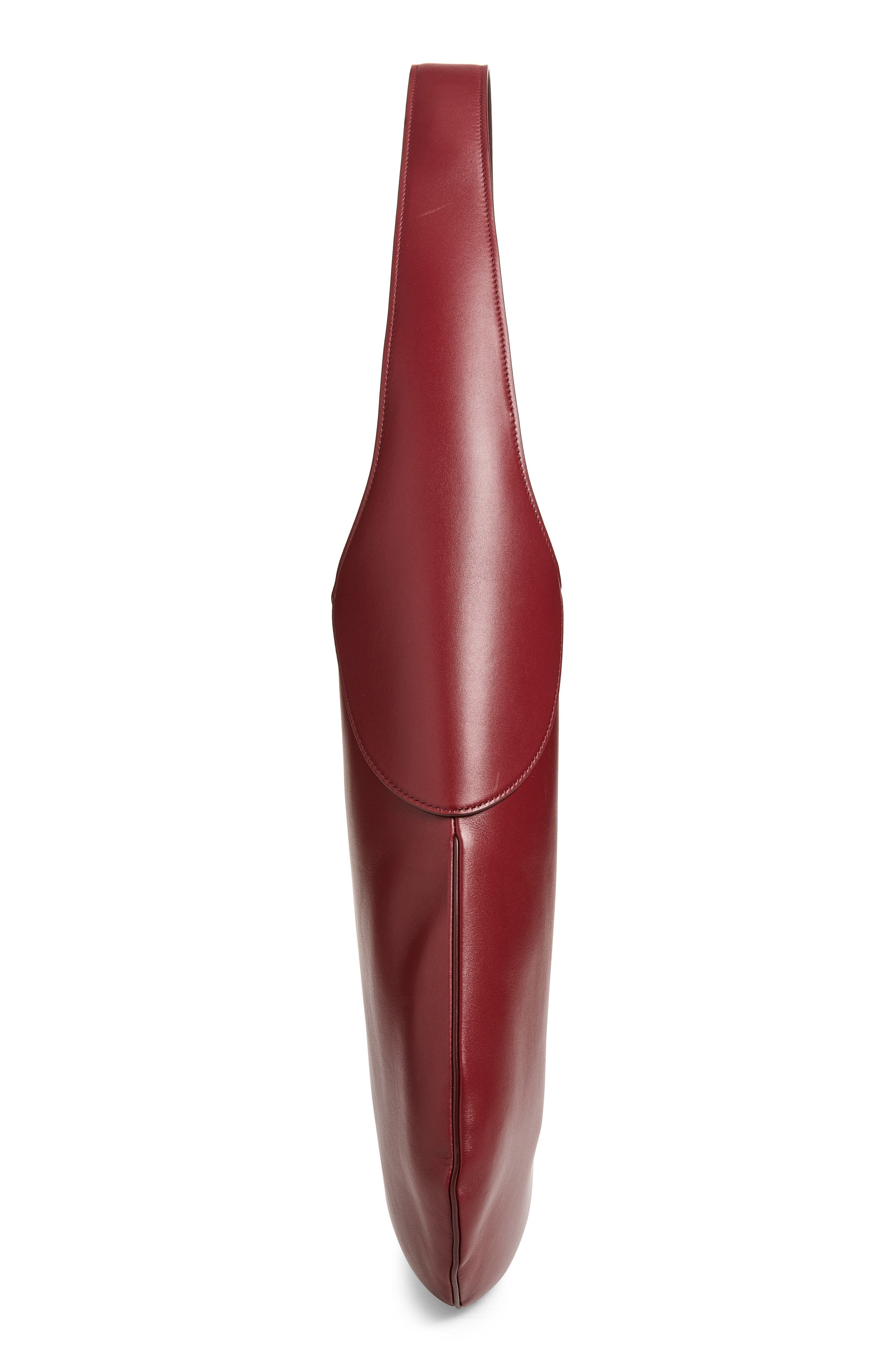 Large Joan Leather Hobo Bag, Alternate, color, 524 OXBLOOD