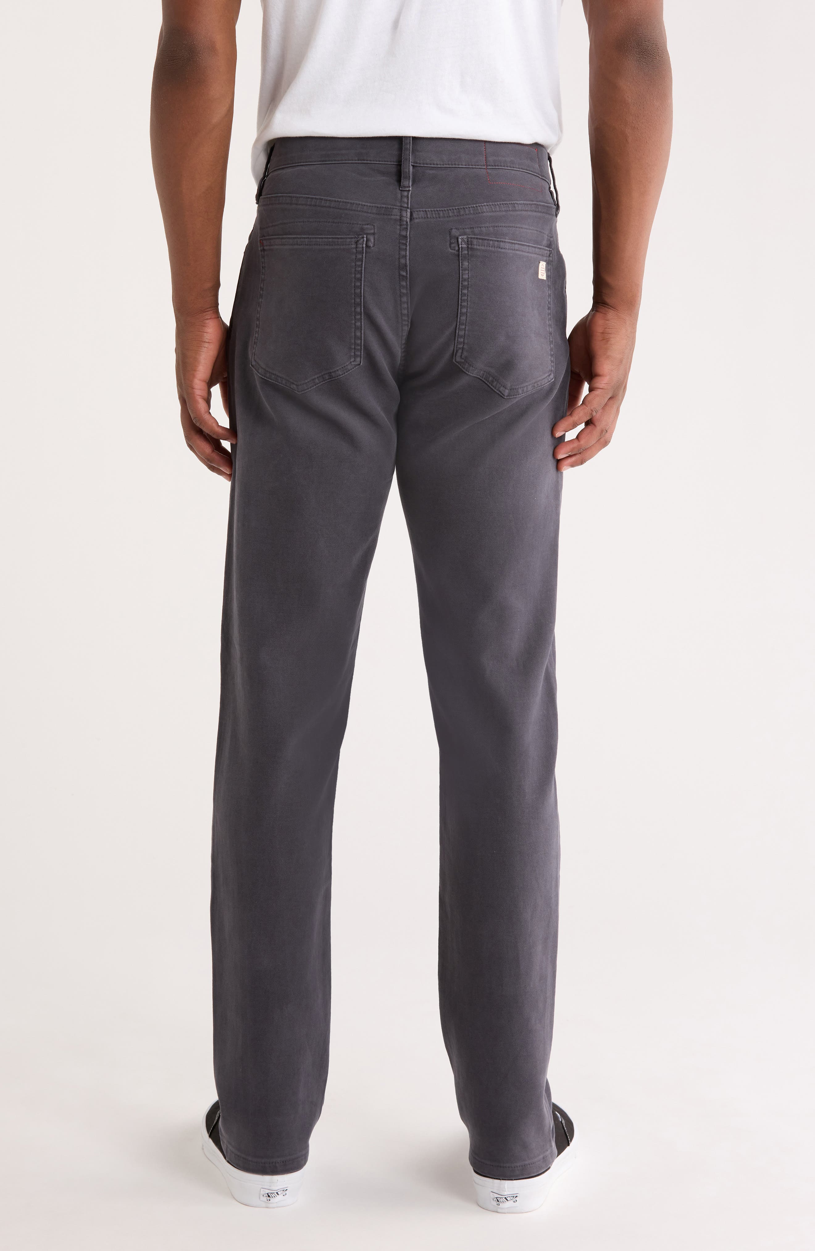 Flex Slim Straight Leg Stretch Twill Pants - image 2