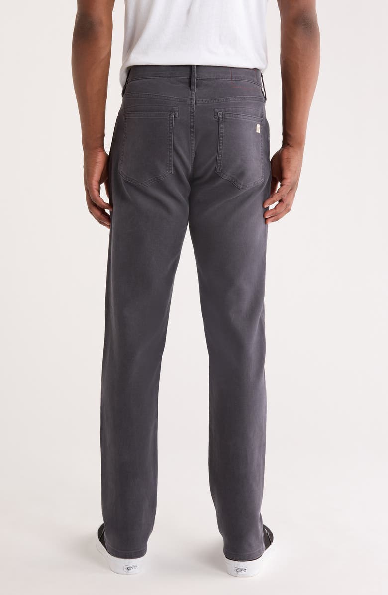 Marine Layer Flex Slim Straight Leg Stretch Twill Pants, Alternate, color, Faded Navy