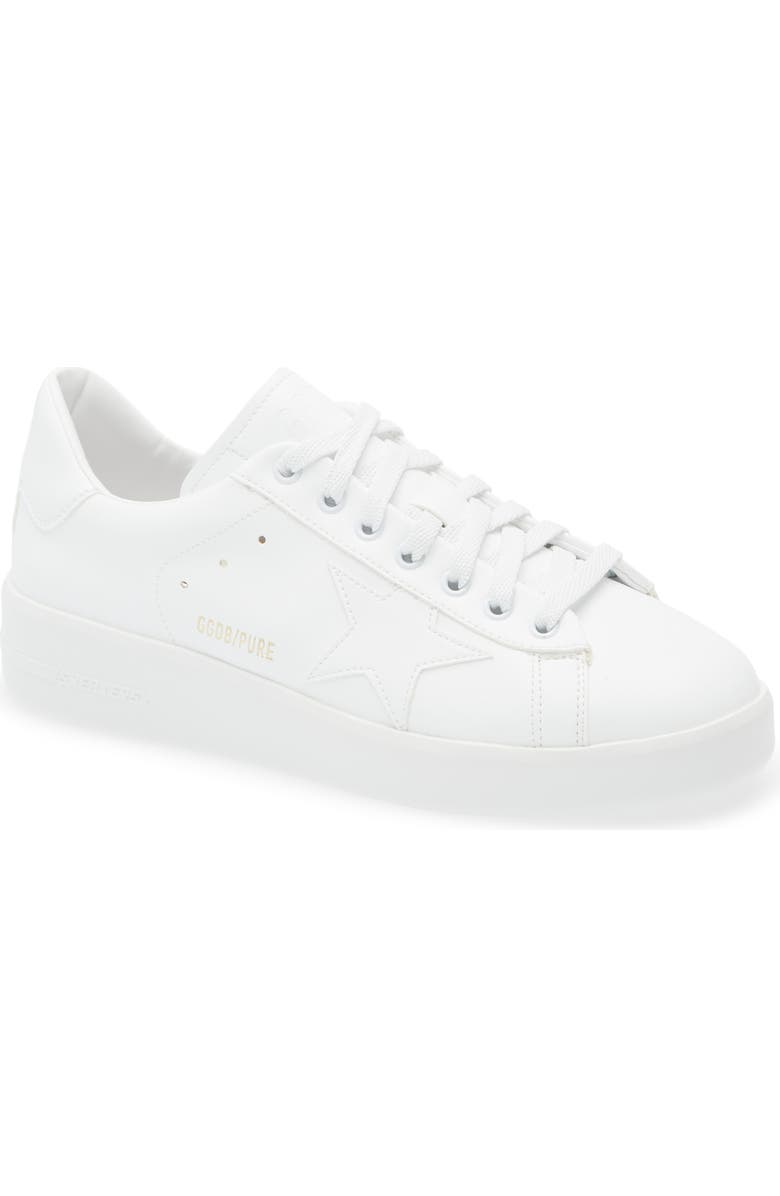 Golden Goose Pure Star Low Top Sneaker, Main, color, Optic White